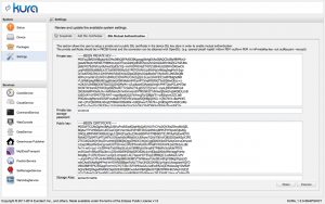 SSL Mutual Authentication settings