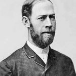 A portrait of Heinrich Rudolf Hertz