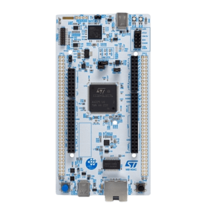 STM32 Nucleo-144 development board with STM32H563ZIT6 MCU
